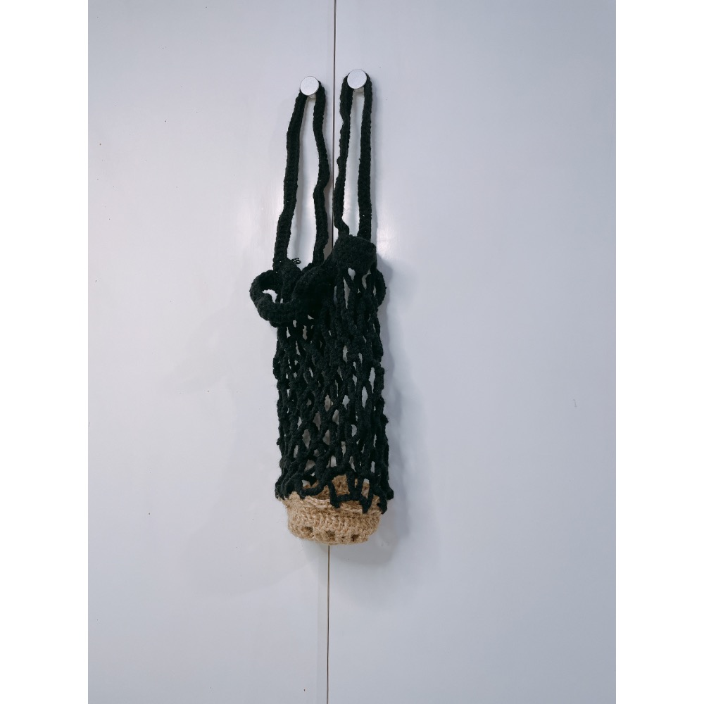 手作｜捲捲毛線｜手提袋｜現貨實拍｜毛線環保袋｜購物袋｜-細節圖3