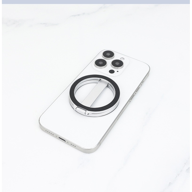 全新雙面磁吸手機桌面支架追劇神器雙面磁吸支架直播懶人手機支架-細節圖6