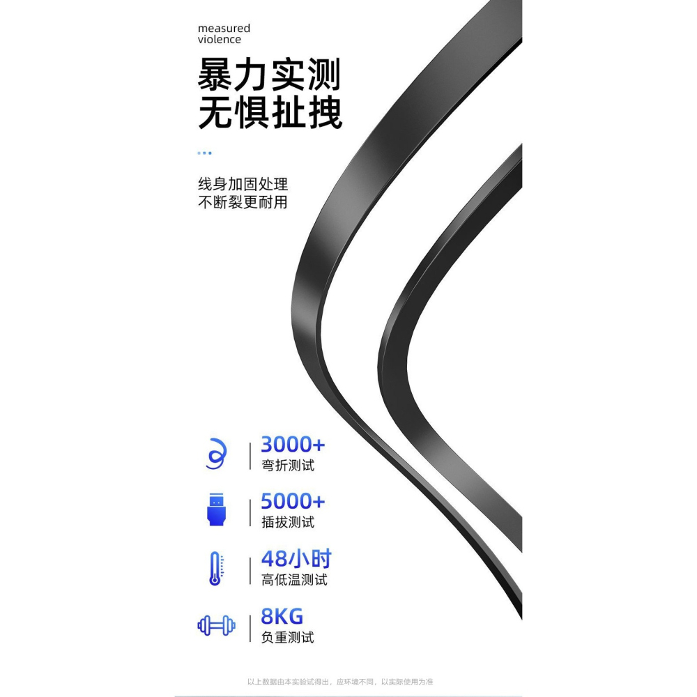 USB一拖三 66W單拉數據線超快充充電線6A三合一數據線 (1.2M)-細節圖11