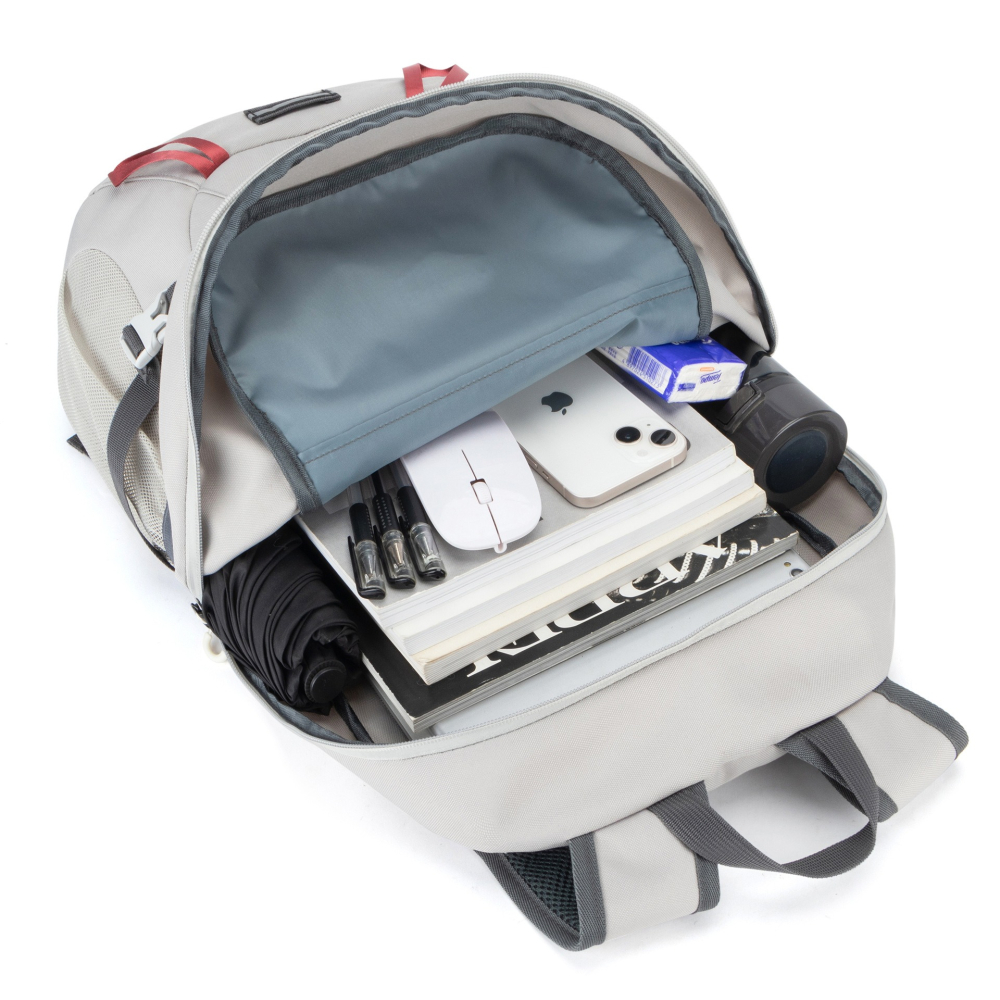 (35L / 無防雨罩) 背包男多功能大容量旅行包女防水戶外登山包運動雙肩包輕便折疊包-細節圖3