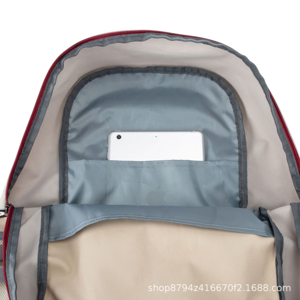 (35L / 無防雨罩) 背包男多功能大容量旅行包女防水戶外登山包運動雙肩包輕便折疊包-細節圖8