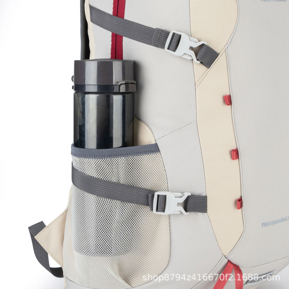 (35L / 無防雨罩) 背包男多功能大容量旅行包女防水戶外登山包運動雙肩包輕便折疊包-細節圖9