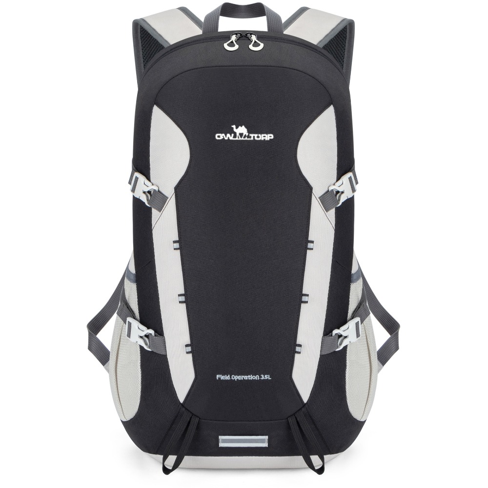 (35L / 無防雨罩) 背包男多功能大容量旅行包女防水戶外登山包運動雙肩包輕便折疊包-規格圖11