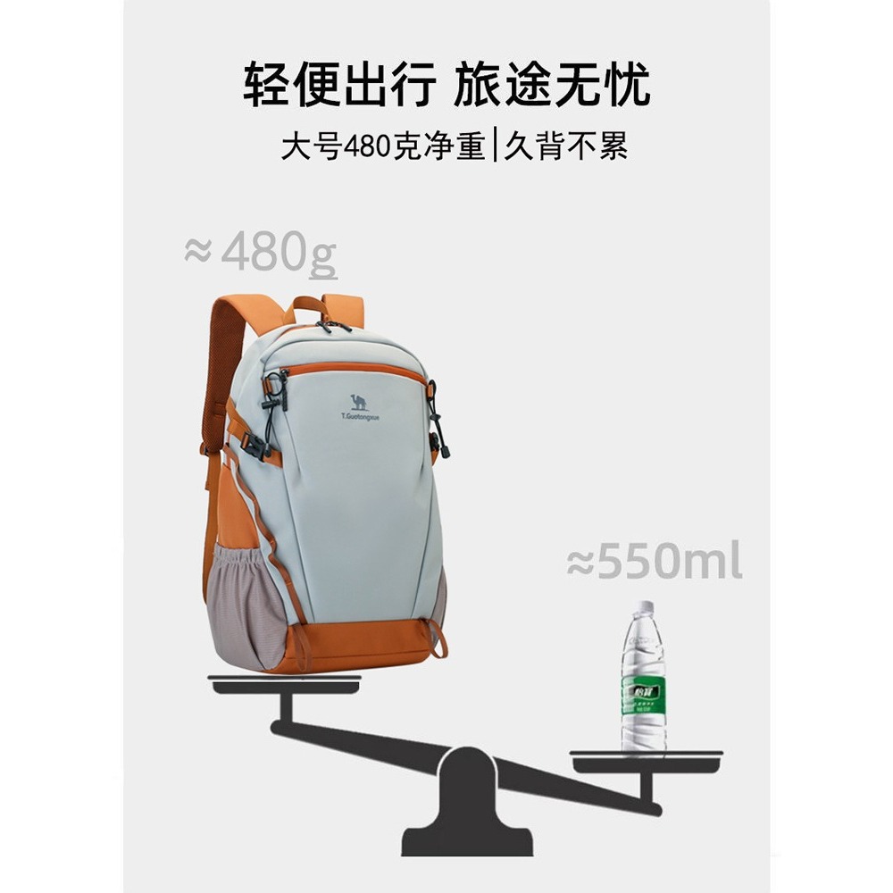 (30L / 無防雨罩) 跨境登山包戶外健行包大容量雙肩包越野多功能背包-細節圖3