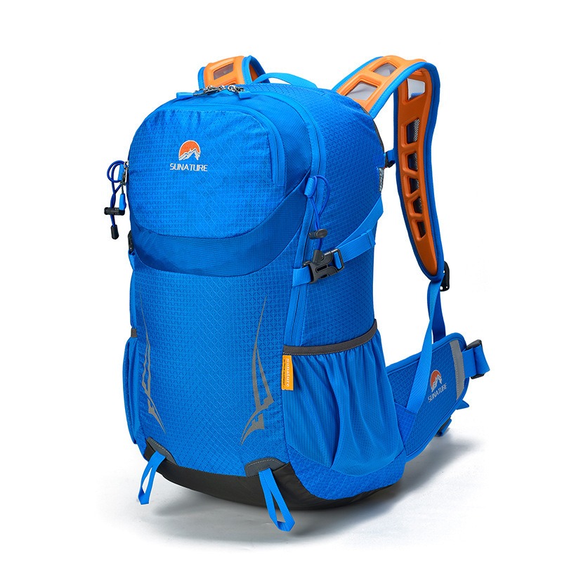 (35L / 有防雨罩) 登山包 實用輕便旅行戶外露營雙肩包徒步包-細節圖2