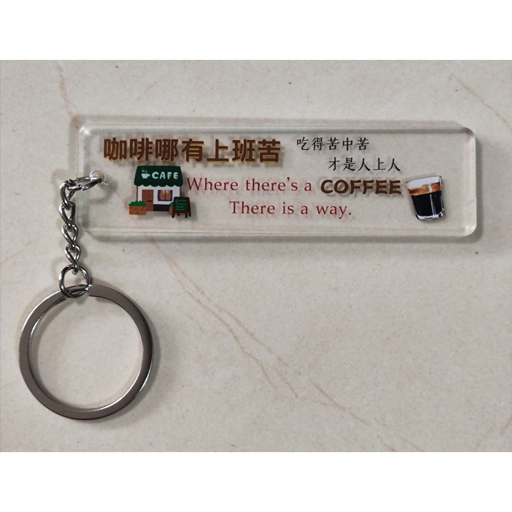 透明生活系列鑰匙圈吊飾-規格圖5