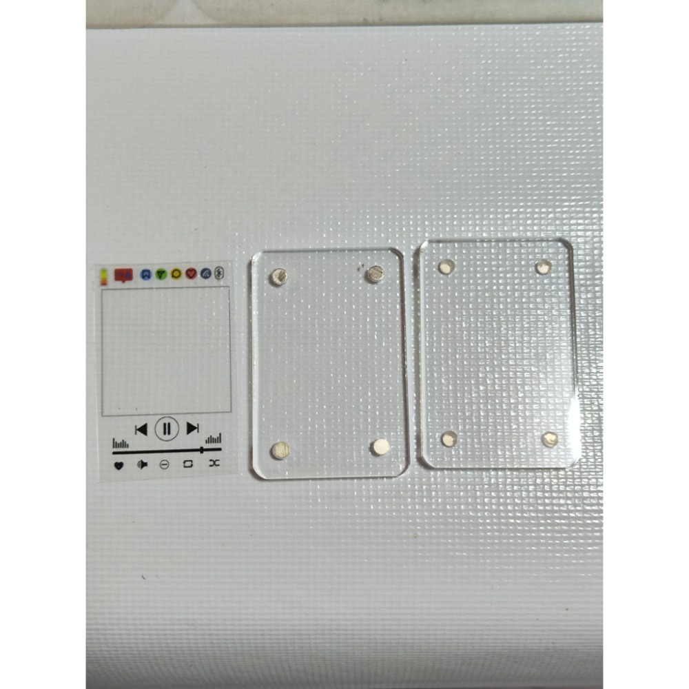 磁吸桌上相框(4X6cm)5mmx2pcs組-細節圖2