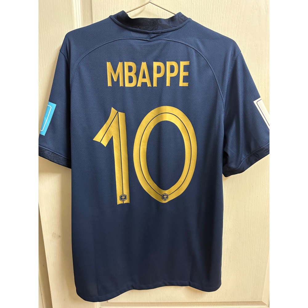 ［世界盃］2022法國國家隊主場球衣Mbappe-細節圖2