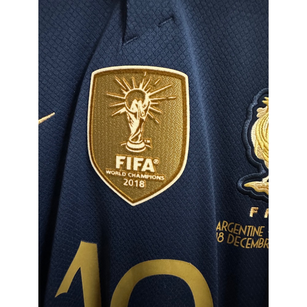 ［世界盃］2022法國國家隊主場球衣Mbappe-細節圖3
