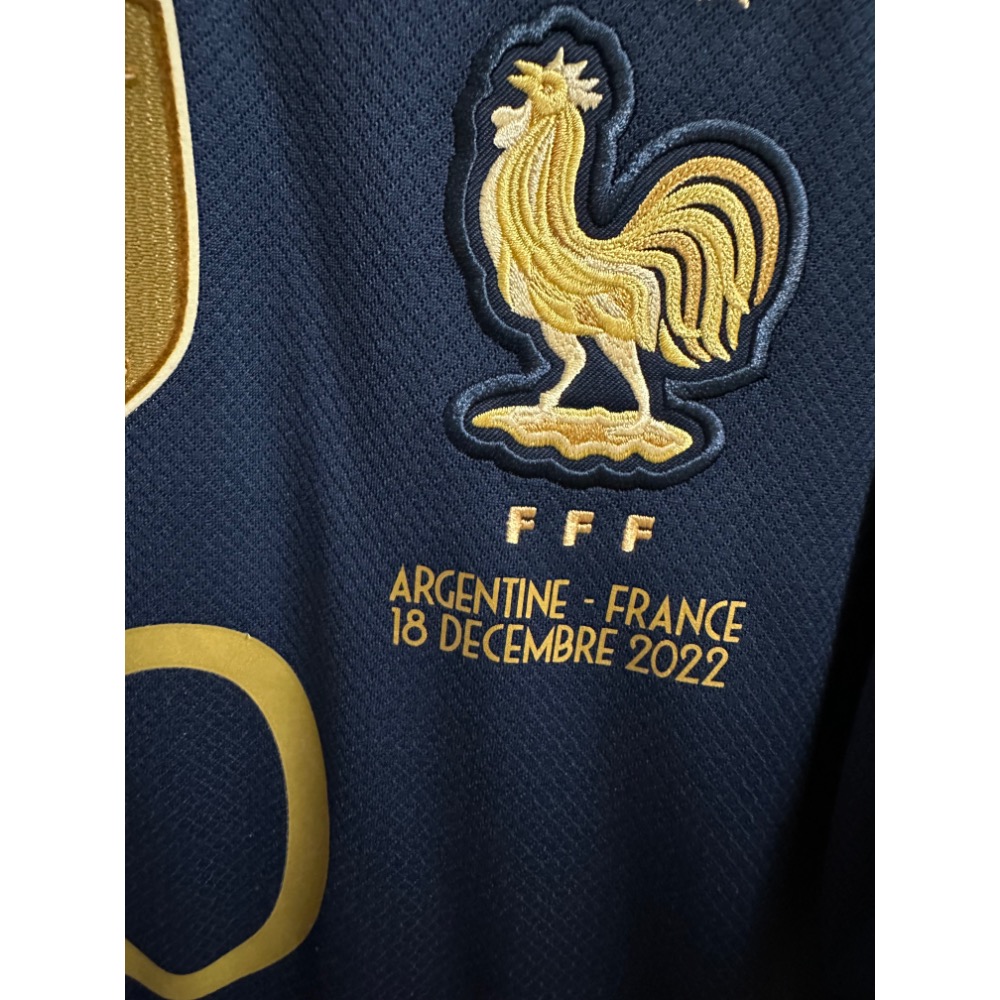 ［世界盃］2022法國國家隊主場球衣Mbappe-細節圖4