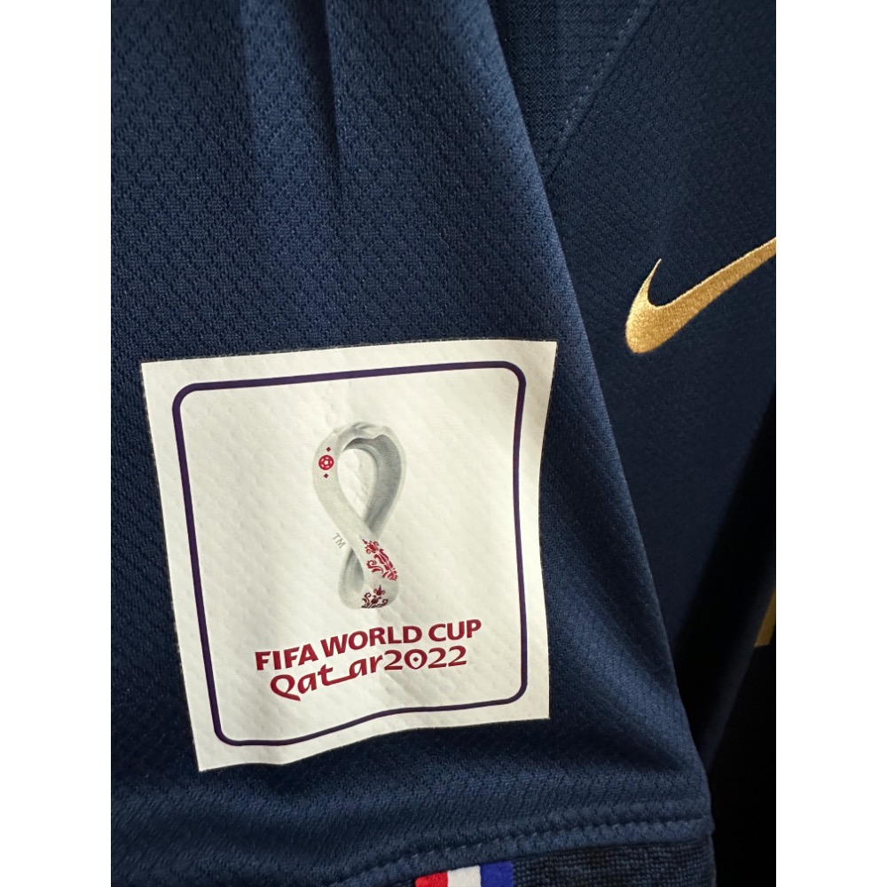 ［世界盃］2022法國國家隊主場球衣Mbappe-細節圖6