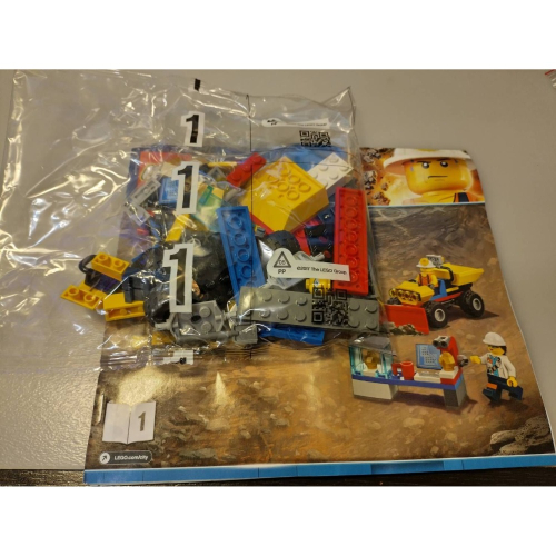 LEGO 60186 1號包