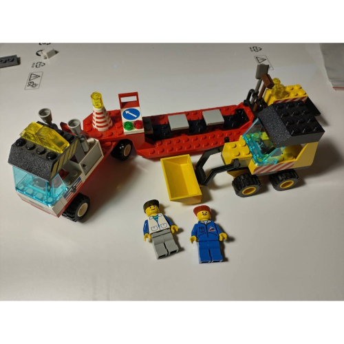 LEGO 中古 6329 只有工程車