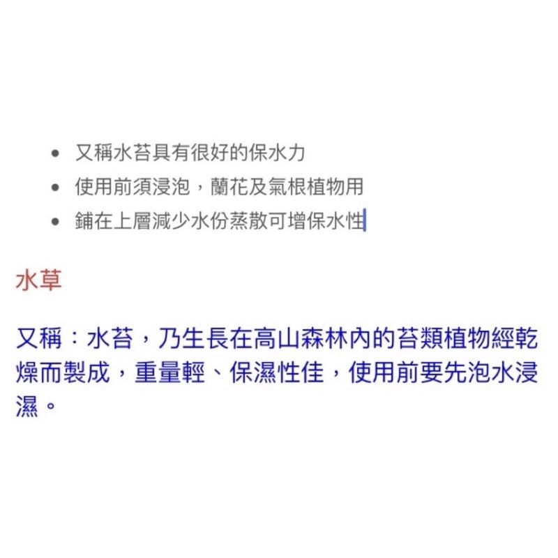 愛上種子 水草 水苔 3公升 保水質料 園藝用 蘭花及氣根植物適用 亦可用於空中壓條-細節圖2