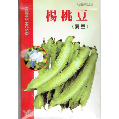 愛上種子 楊桃豆(翼豆) 興農牌 中包裝種子 每包約5公克