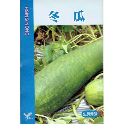 愛上種子 冬瓜 大型冬瓜 【蔬果種子】興農牌中包裝 每包約12粒