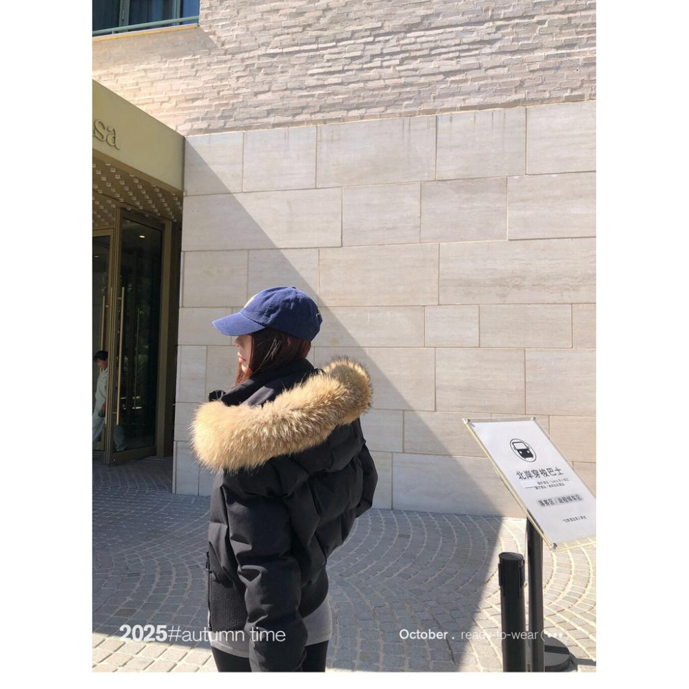 黑色短款棉服女冬季韓系加厚長袖抗寒防風棉衣外套防風過冬保暖棉服外套(配可拆卸毛領)  2255#  YYX-細節圖7