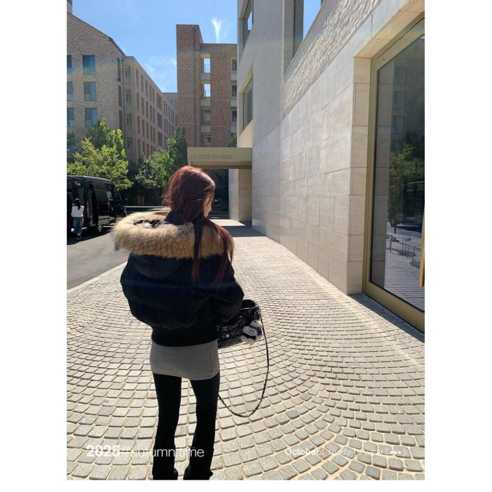 黑色短款棉服女冬季韓系加厚長袖抗寒防風棉衣外套防風過冬保暖棉服外套(配可拆卸毛領)  2255#  YYX-細節圖8