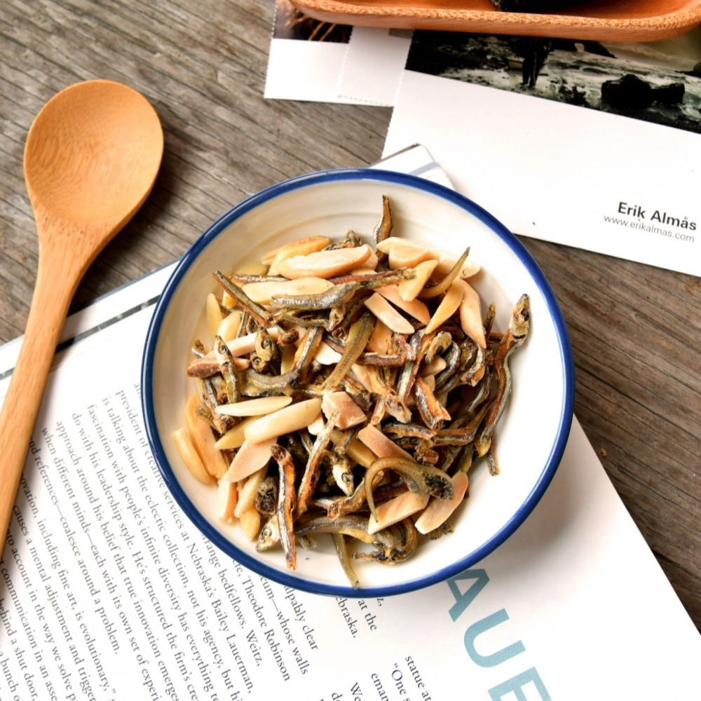 高宏顆顆香｜杏福丁香(杏仁小魚乾) 140g/包-細節圖4