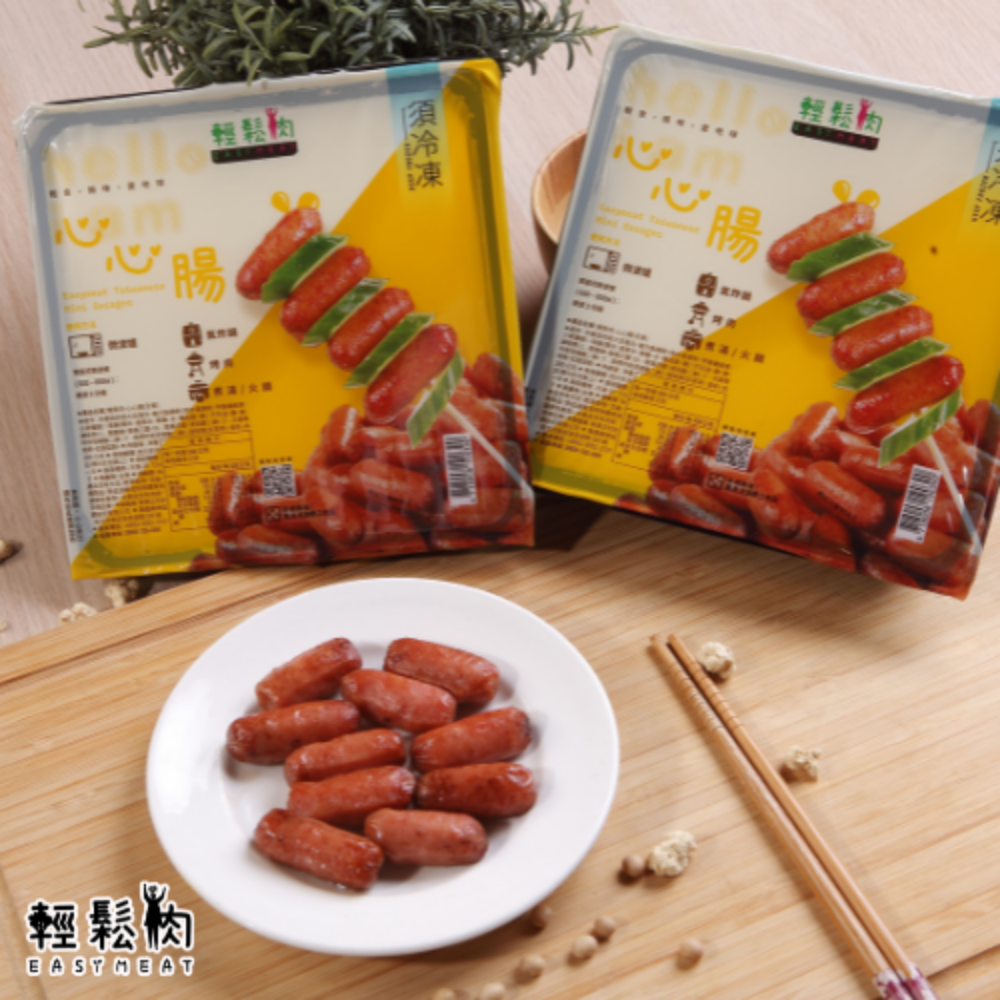 【萊素客棧】珍好饌輕鬆肉 心心腸 300g 好評不斷 最涮嘴的點⼼ 全素 素食-細節圖2