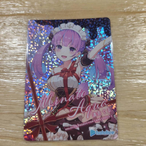 Hololive Card Choco 巧克力卡片 第二彈 閃卡 湊阿庫婭 巧克力服