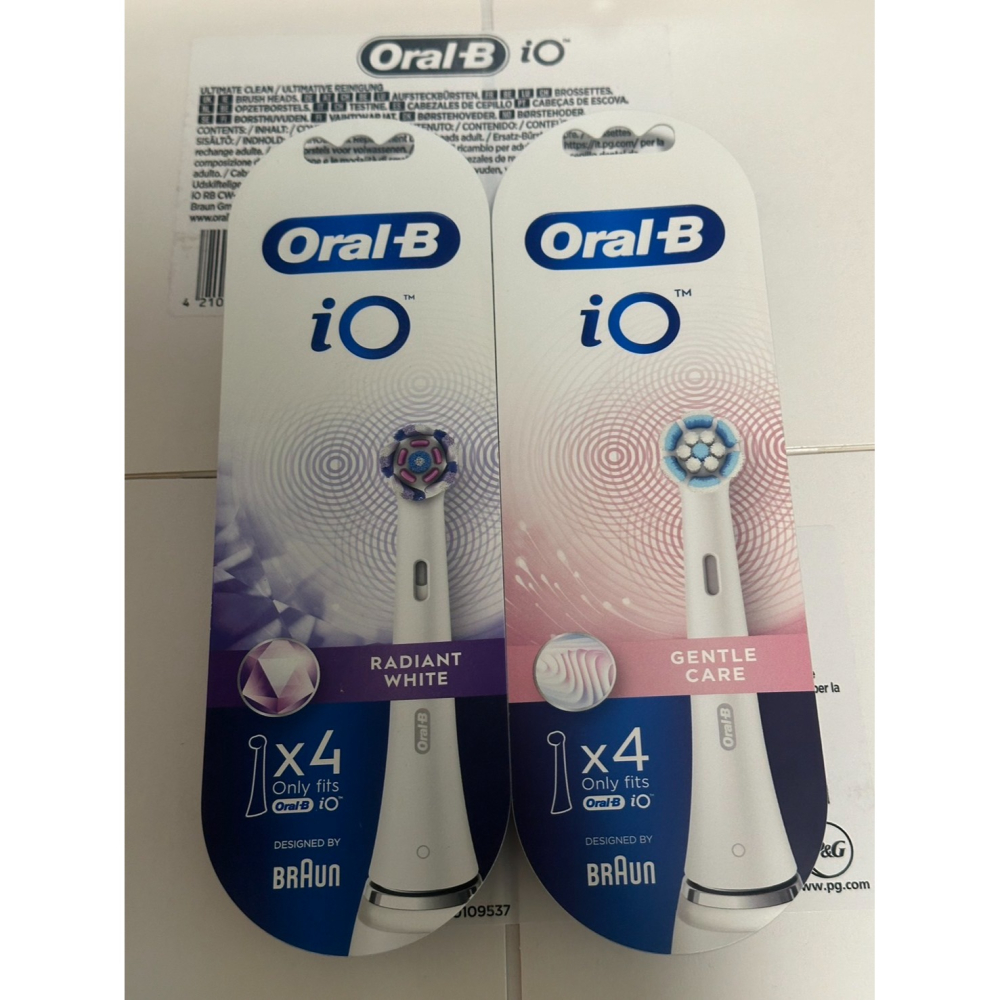德國原廠 Oral B iO 歐樂B 微震清潔刷頭 電動牙刷 iO7 iO8 iO9 iO系列微震刷頭 IO 電動刷頭-細節圖2