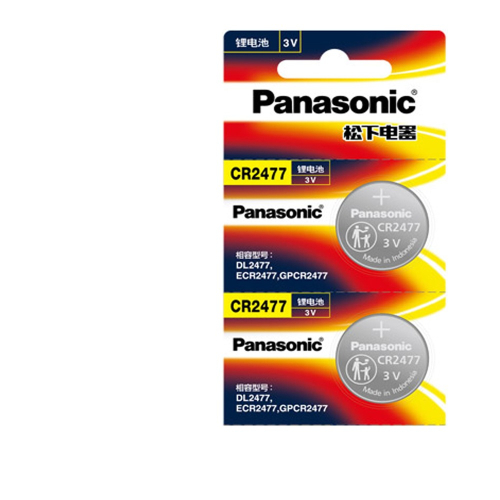Panasonic 國際牌 松下電器 3V鋰電池 CR2477 單顆