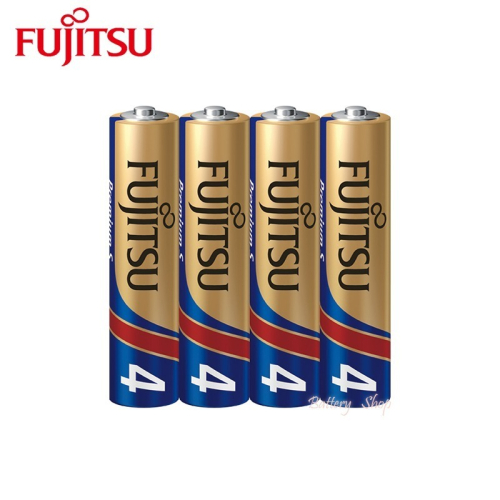 FUJITSU富士通 4號鹼性電池 Premium S 日本製 大電流鹼性電池 (4顆)