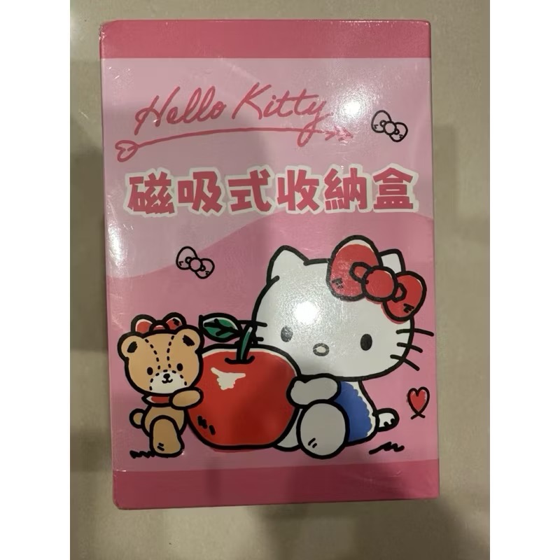 🔥 現貨秒出 全新 三麗鷗 正版授權(有盒雷標) 磁吸式收納盒 10x10x15公分（漢頓/凱蒂貓/大耳狗）-規格圖7