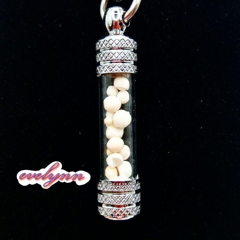 泰國龍宮舍利 白金剛舍利 跳出舍利 嘎嗚瓶吊墜（有帶剝殼） 項鍊 嘎烏瓶 嘎屋 附鋼鍊-細節圖2