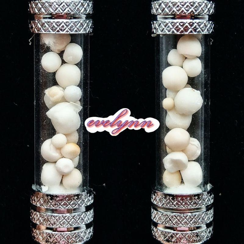 泰國龍宮舍利 白金剛舍利 跳出舍利 嘎嗚瓶吊墜（有帶剝殼） 項鍊 嘎烏瓶 嘎屋 附鋼鍊-細節圖3