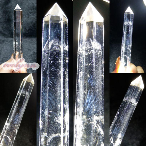 激光柱 藍針柱 帶白隱山 白幽靈金字塔 水晶之鑰 開啟水晶能量 白水晶柱（14）