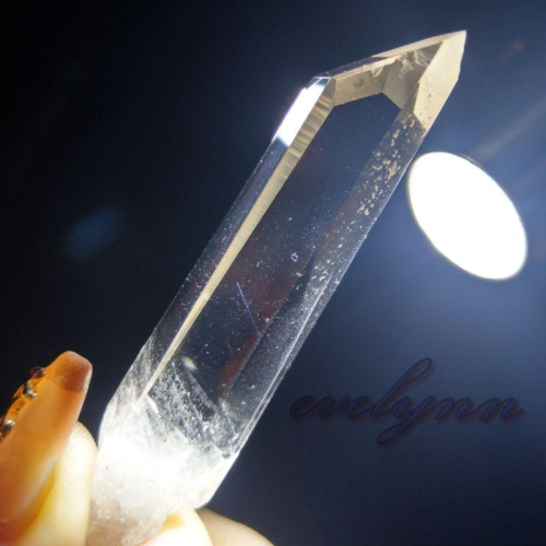 激光柱 微帶白幽靈 水晶之鑰 開啟水晶能量 白水晶柱（10）