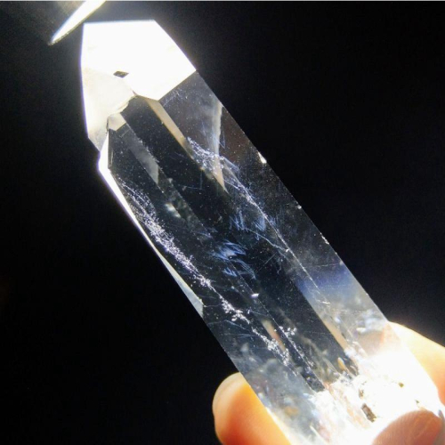 藍針激光柱 底部帶幽靈 彩虹光 水晶之鑰 開啟水晶能量（3）