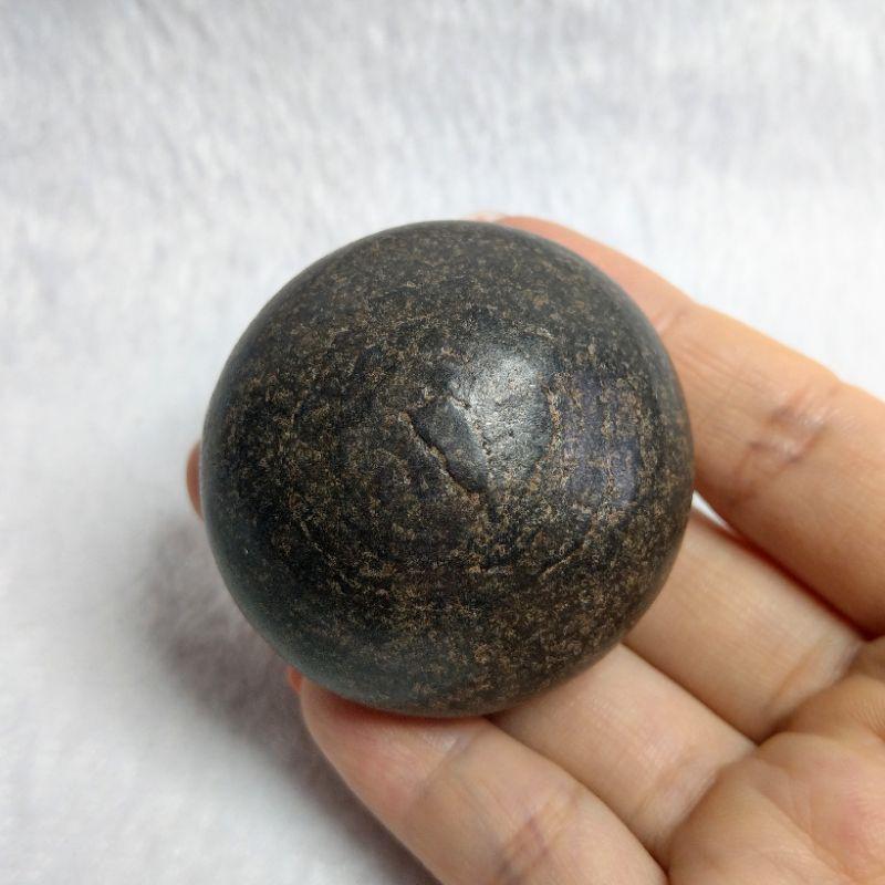龍宮舍利黑金剛球 跳出黑金剛 剝殼 保留原貌 未打磨-細節圖2