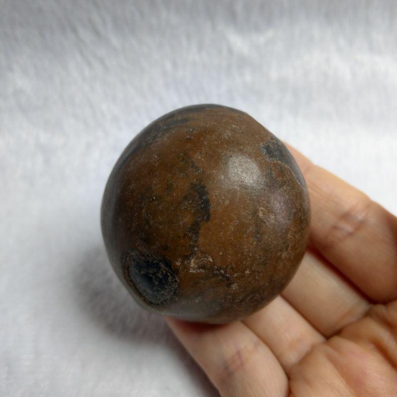 龍宮舍利黑金剛球 跳出黑金剛 剝殼 保留原貌 未打磨-細節圖6
