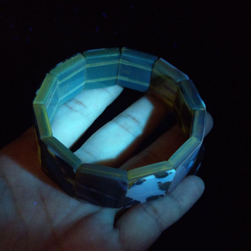 琥珀手排 玳瑁 版寬19.8手圍19（兩個）-細節圖4