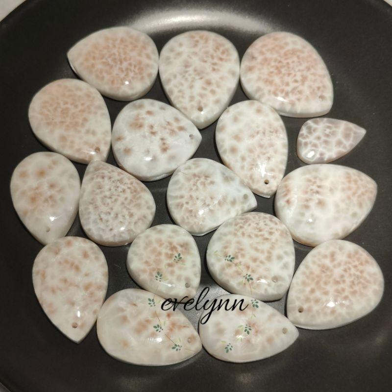 粉紅拉利瑪 粉紅海紋石 鈉沸石 桿沸石 吊墜 帶玉化 放射狀閃絲 絲絨感-細節圖3