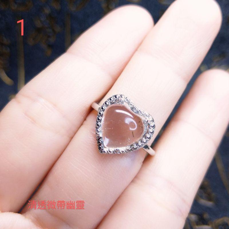 清透幽靈戒指 綠幽靈 紅幽靈 黃幽靈 紫幽靈 橙幽靈 s925活尾-細節圖2