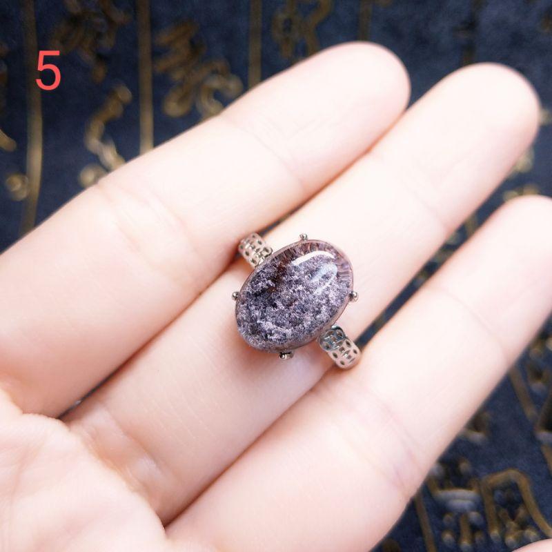 清透幽靈戒指 綠幽靈 紅幽靈 黃幽靈 紫幽靈 橙幽靈 s925活尾-細節圖6