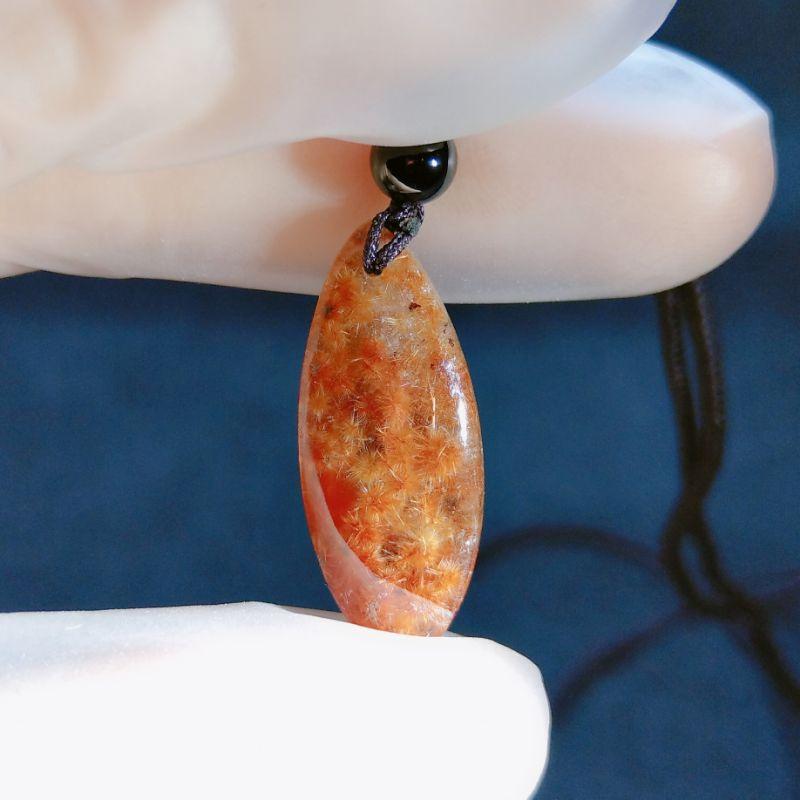 稀有品菊花鈦晶 滿鈦晶 清透料-細節圖5