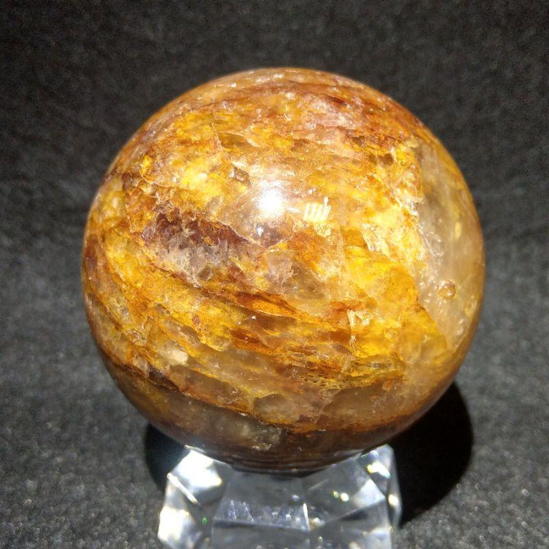 高品滿膠花球 紅膠花黃膠花 紅黃膠花招財 帶芒線 助消化 招人緣 除病氣 68.8mm（2）-細節圖2