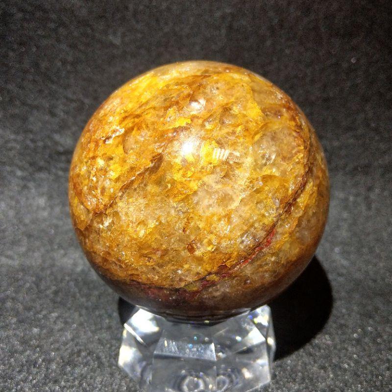 高品滿膠花球 紅膠花黃膠花 紅黃膠花招財 帶芒線 助消化 招人緣 除病氣 68.8mm（2）-細節圖6