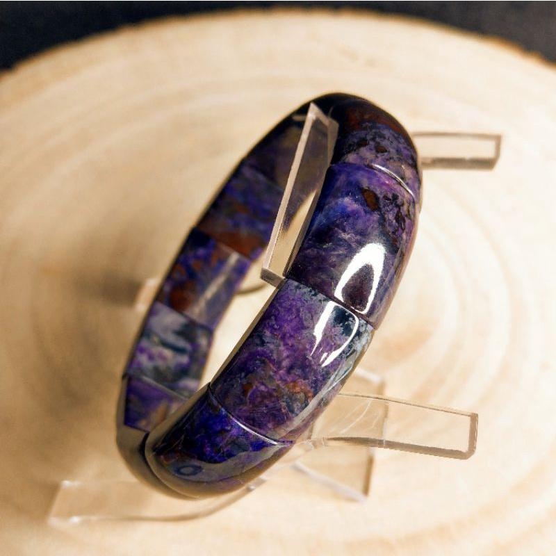 南非舒俱徠石手排 舒俱來舒俱萊 手鐲型手排 抗癌 部份帶玉化-細節圖2