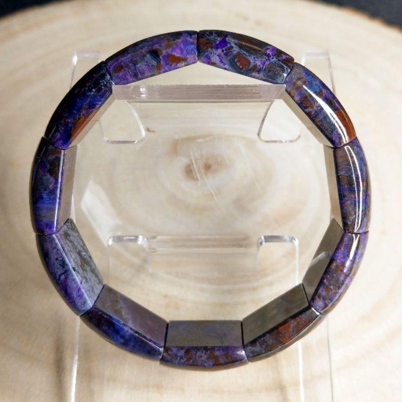 南非舒俱徠石手排 舒俱來舒俱萊 手鐲型手排 抗癌 部份帶玉化-細節圖5