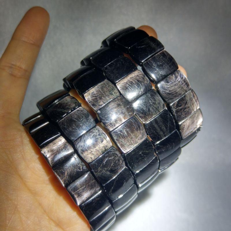 高品金運石手排 整片光 帶芒線 招財 避邪 防小人 化煞-細節圖7