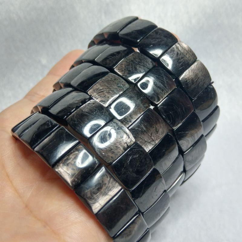 高品金運石手排 整片光 帶芒線 招財 避邪 防小人 化煞-細節圖8