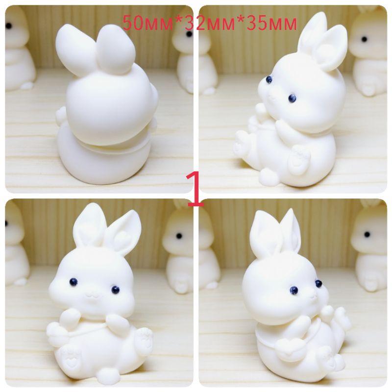象牙果雕件 象牙果擺件 兔子 九尾狐 睡狐 獨角獸 貓咪-細節圖2