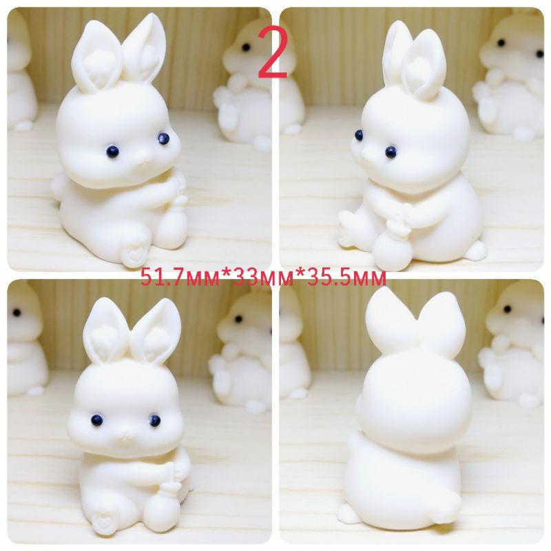 象牙果雕件 象牙果擺件 兔子 九尾狐 睡狐 獨角獸 貓咪-細節圖3