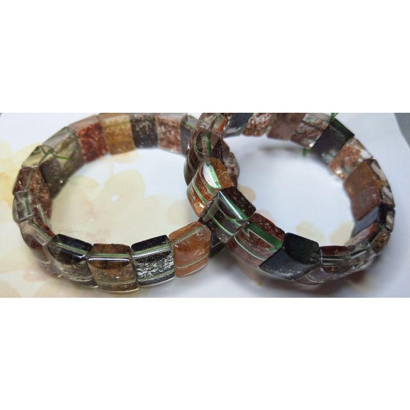 幽靈手排/清透幽靈/四季彩幽靈/四季花幽靈手排/綠幽靈/紅幽靈/黃幽靈/白幽靈-細節圖2